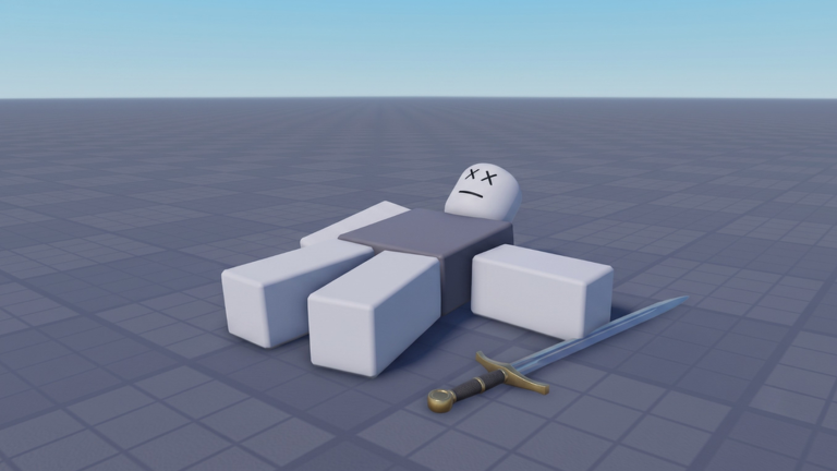 sword fight on a baseplate